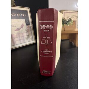 Concordia Self-Study Bible New International Version 1985 Tabbed Beautiful